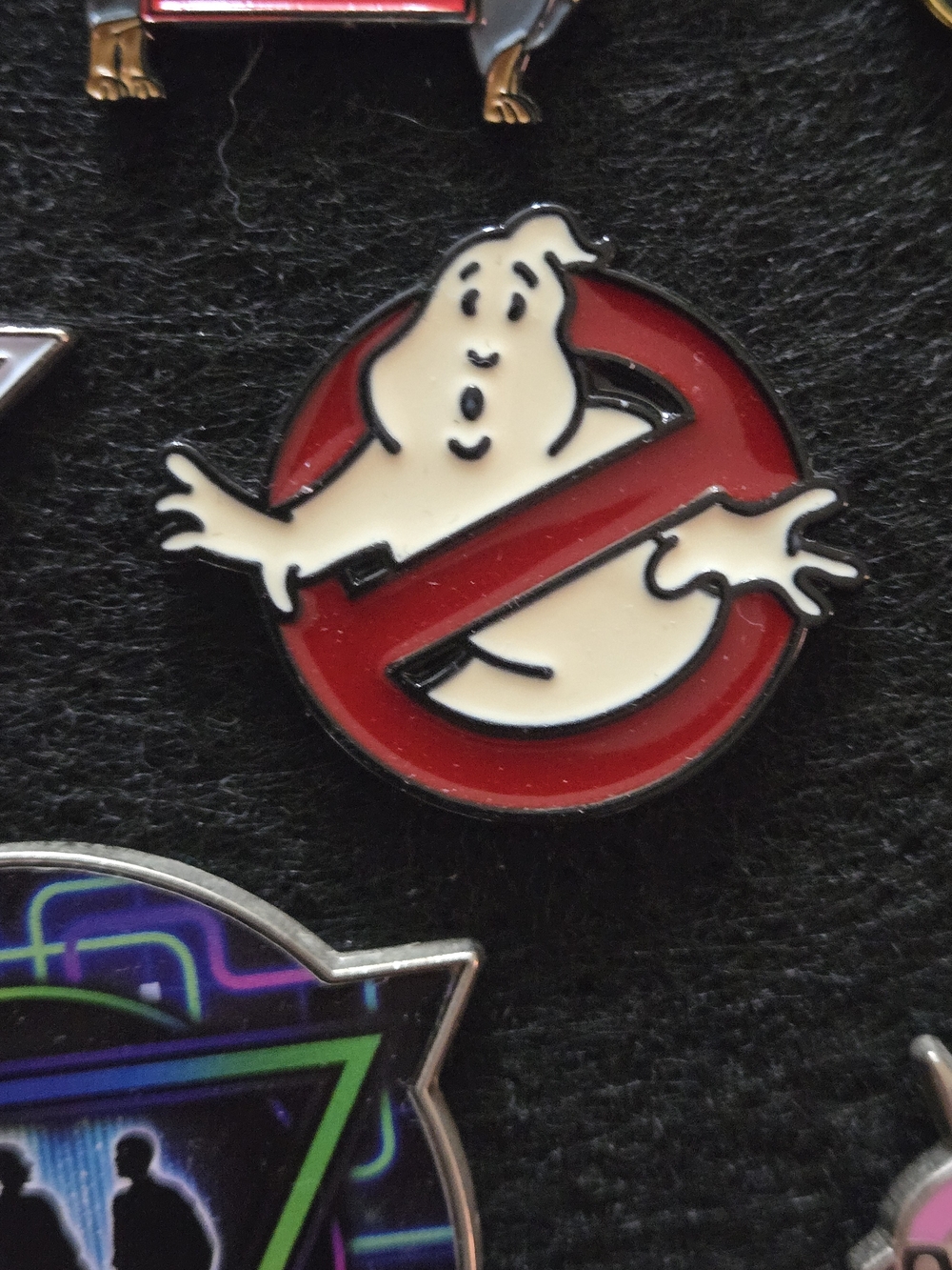 Logo Enamel Pin - Red and Cream Icon